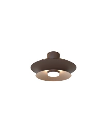 PATAGONIA * PLAFÓN / VENTILADOR  - CAFE + COBRE CEPILLADO